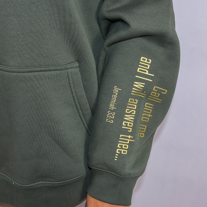 PRAYED UP UNISEX HOODIE (CYPRESS)